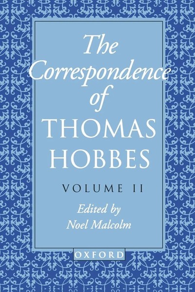 The Correspondence Volume Ii: 1660-1679 Thomas Hobbes Taschenbuch Englisch 1997-image