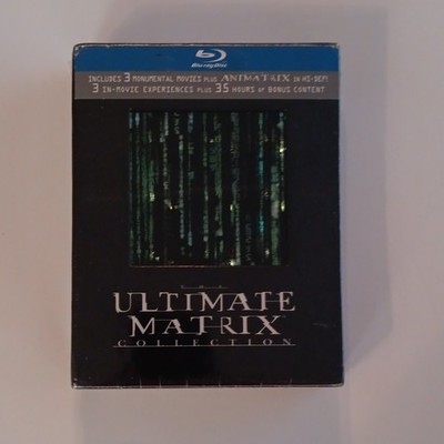 The Matrix Ultimate Matrix Collection Blu-ray Box Set Special Features SEALED
