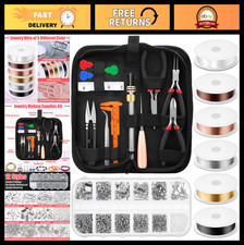 Jewelry Making Wire Wrapping Kit - Craft Wire, Pliers, Tools Findings