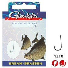 Gamakatsu Booklet Bream 1310N | 45 cm gancio prelegato orata rotto