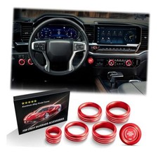 for 2022-2025 2026 Chevy Silverado 1500 Accessories 2024-2025 Chevrolet Red