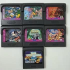 Sega Game Gear Lot of 7 Game Cartridges Untested with Protective Cases