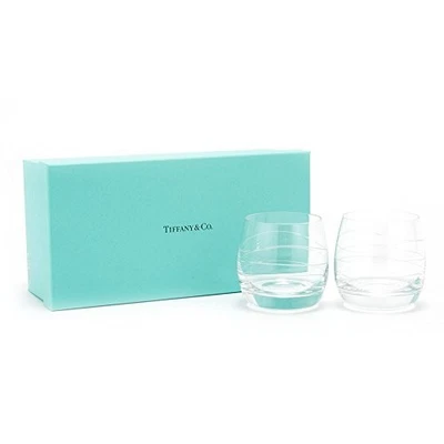 Paire de verres Tiffany & Co. Cadence 215 ml cadeau de célébration mariage - Photo 1/2