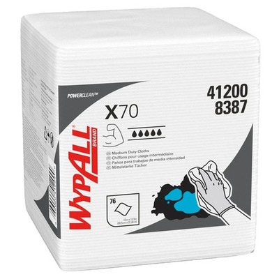 WypAll X70 Power Clean 8387 Reinigungstücher | 76 Tücher | saugstark & robust