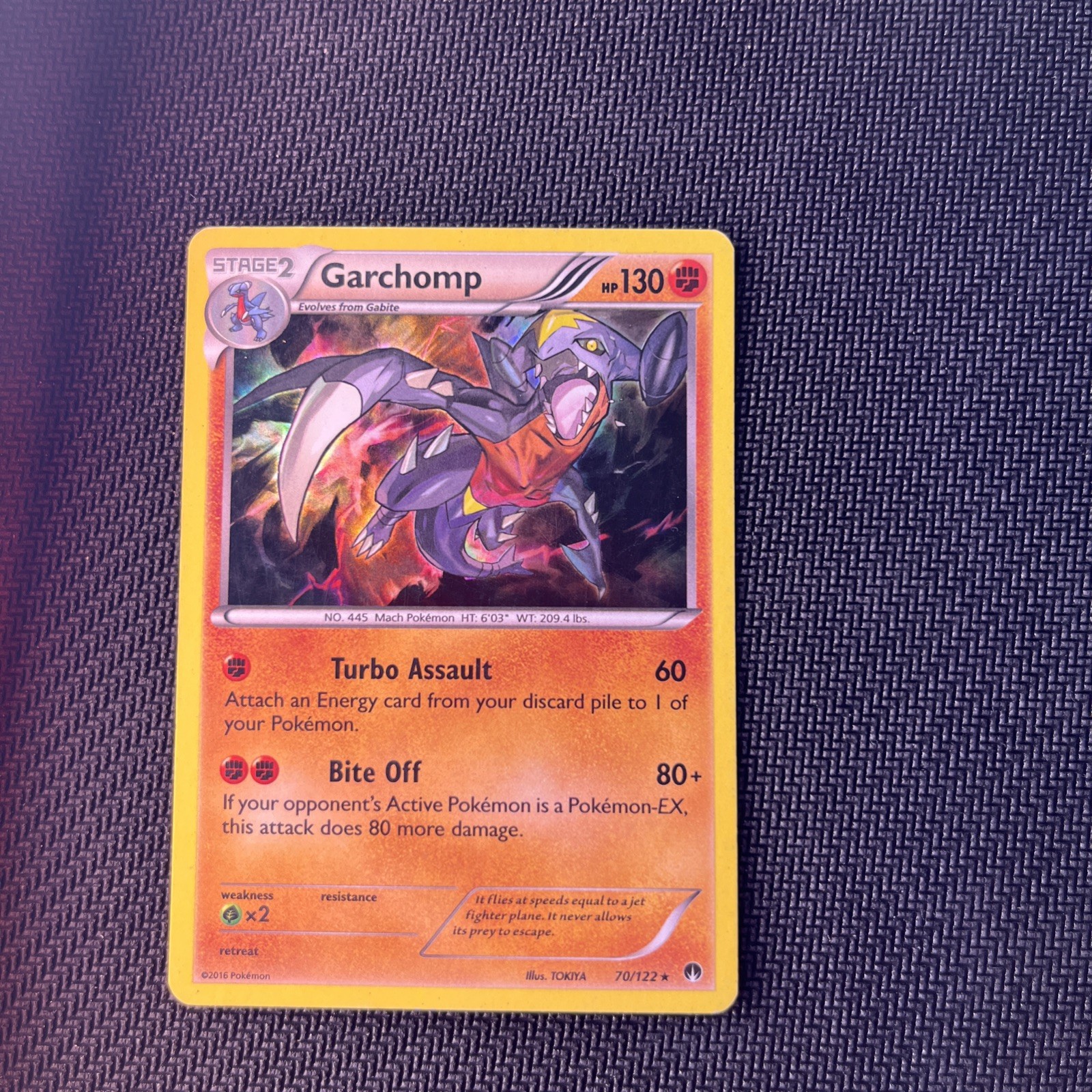 Garchomp 70/122 Breakpoint Holo