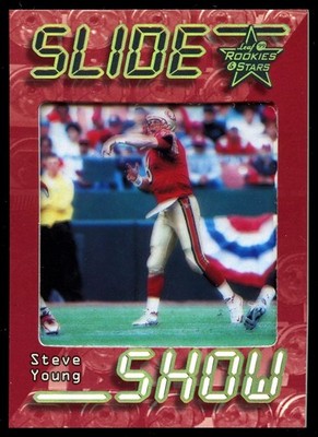 1999 Leaf Rookies & Stars SlideShow #SS-25 Steve Young /100
