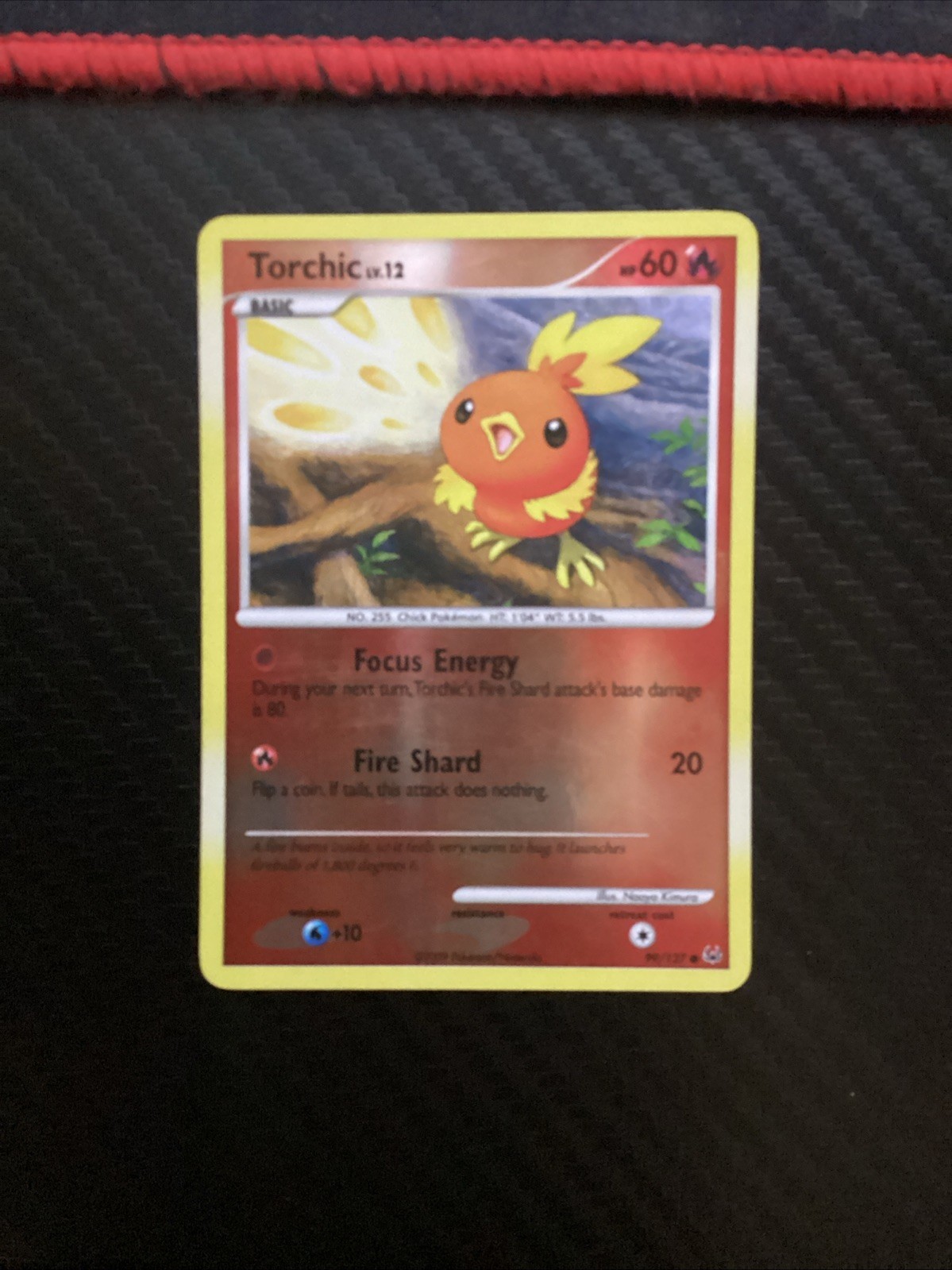 Torchic - 99/127 - Common Reverse Holo LP, English Pokemon Platinum