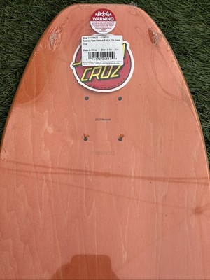 Santa Cruz 11116423 Rob Roskopp Reissue Skateboard - Purple for