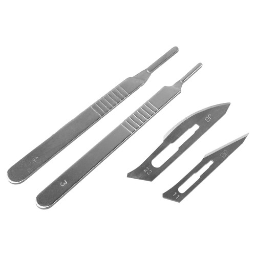 Skalpell Wischbl?tter+Griff Edelstahl DIY Schneiden PCB Reparatur Handwerkzeuge - Bild 9 von 12