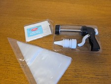 Plätzchenpresse & Glasurpistole & Glasurbeutel 