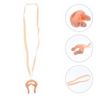 6 Pcs Adult Swimming Guards Nose Clips with Strap Natation Accessoires
