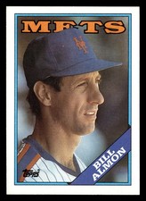 Bill Almon 1988 Topps #787 New York Mets Baseball *101