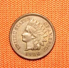 1906 Indian Head Penny, 1C, Cent, Some Toning