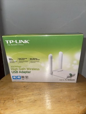 TP-Link 300Mbps High Gain Wireless USB Adapter TL-WN822N