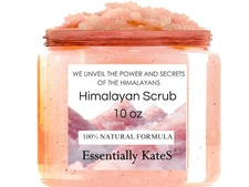 Himalayan Salt Scrub 10 oz - UNCOVER ULTIMATE SKIN 10 Ounce (Pack of 1) 