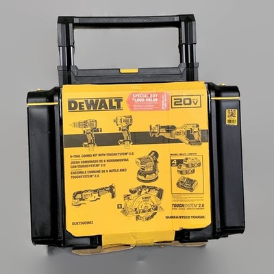 DEWALT DCKTS609M2 20V MAX Brushless Cordless ToughSystem 2.0 6-Tool Combo Kit