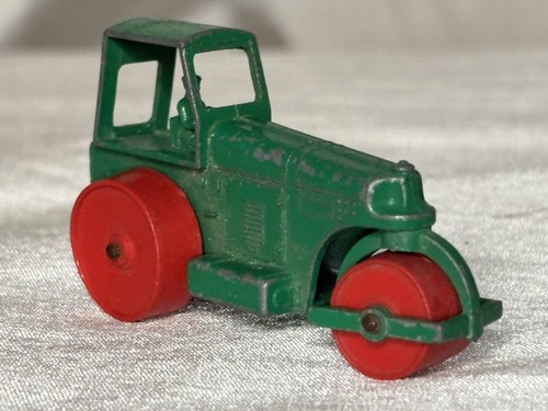 MATCHBOX LESNEY #1 AVELING BARFORD ROAD ROLLER 1964 FARM TRACTOR TOY - Afbeelding 1 van 5