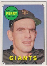 1969 Topps Set-Break #485 Gaylord Perry EX
