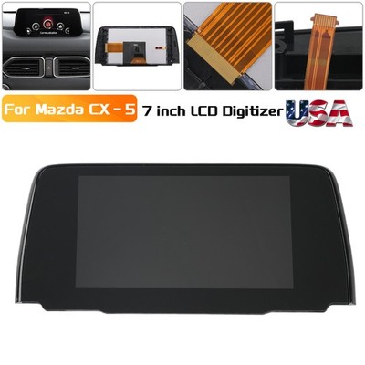 Replacement 7'' LCD Display Touch Screen Radio Navigation For 17-21 Mazda CX-5 US