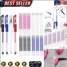 Versatile Heat Erasable Fabric Marking Pens   4 Pieces  28 Color Refills Set