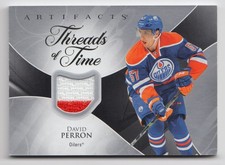 2023-24 Upper Deck Artifacts Threads of Time David Perron Edmonton Oilers