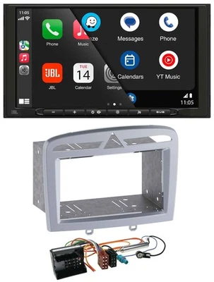 JBL MP3 DAB Bluetooth USB 2DIN Autoradio für Peugeot 308 09-13 warmsilber - Bild 1 von 4