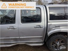 Isuzu Rodeo Rear Door Left 2009 Pickup BARE 4/5dr RA/RC TF Silver (07-12) Diesel