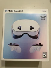 Meta Quest 3s Mixed Reality VR Headset 128GB, S3A, White (HEADSET ONLY)