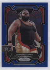 2024 Panini Prizm WWE Blue Prizm 101/199 Odyssey Jones #103 y0i