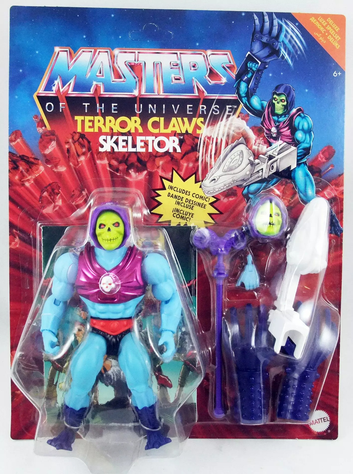 Les Maitres de l'Univers Origins Terror Claws Skeletor Le Rapace Figurine de Collection Mattel