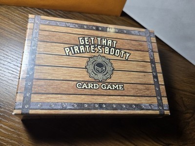 Get That Pirate's Booty Card Game Brand New Factry Sealed Treasure Chest Edition