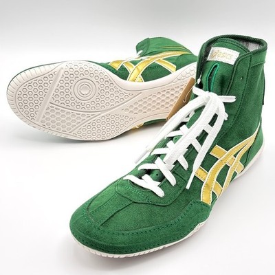 ASICS EX-EO Ringer Boxschuhe 1083A001 TWR900 Neues Modell Grün Gold 4,5-13