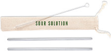 SOUR STAINLESS STEEL DRINK STRAW