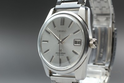 [Exc+5] GRAND SEIKO 5722-9990 Vintage Second Model Lion Medal Winding Herrenuhr