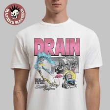 Drain From The Greatest City In The World Santa Cruz California 2025 Tour Shirt