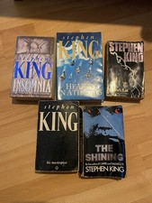 Stephen King - 5 X Paperback Bundle Of Books - In Used But Good Condition