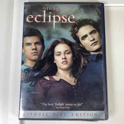 The Twilight Saga Eclipse DVD 2010 Single Disc Edition Kristen Stewart