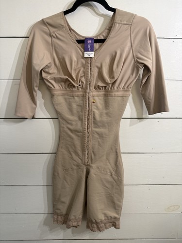 Snatched Body Shapewear Medium Body Lipo Stage 2 Post Op Faja Beige Compression