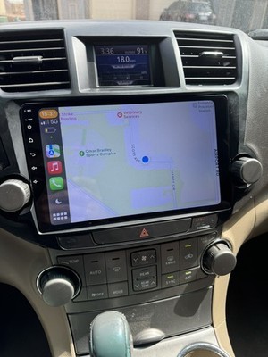 Car Radio Stereo Carplay For 2008-2013 Toyota Highlander 4+64G 10'' BT Head Unit