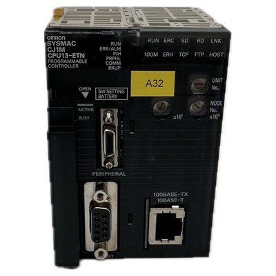 LK4197 Programmable Controller Omron CJ1M-CPU13-ETN SYSMAC