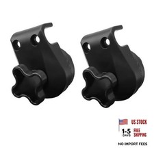 2 Pcs Garden Swing Plastic Fittings - Porch Patio Swing Frame Parts to Attach