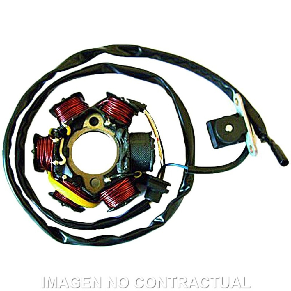 Stator SGR 6 Poles With Pick Up 130W Peugeot 50 For Motorcycle Parts Accessories