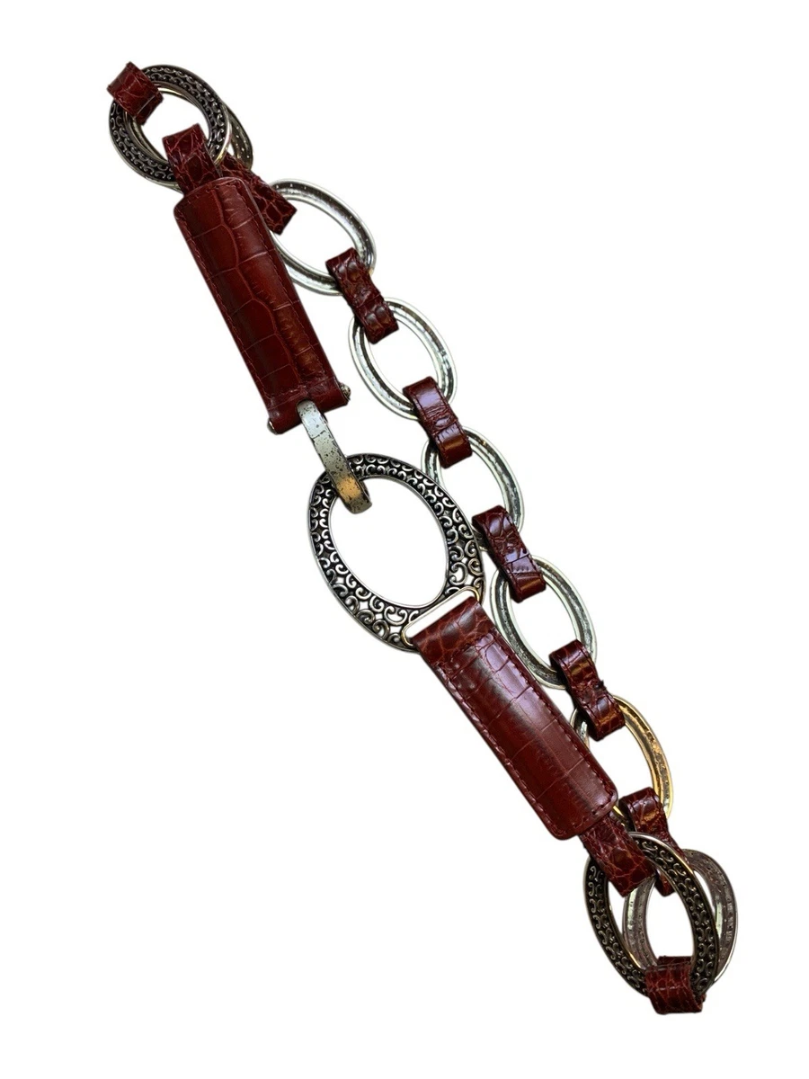 Brighton Leather Chain Belt Belts for Women for sale | eBay