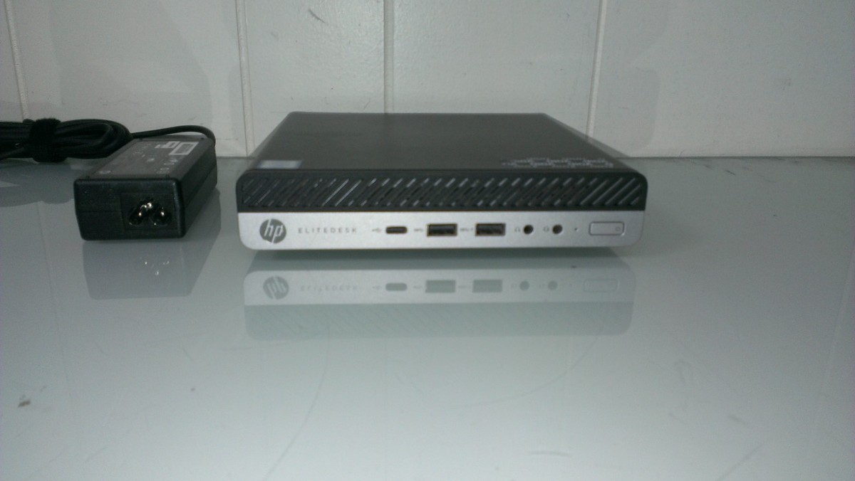 HP EliteDesk 800 G5 Mini 6 Core i5-9500T 2.20Ghz 16GB NVMe 256 GB