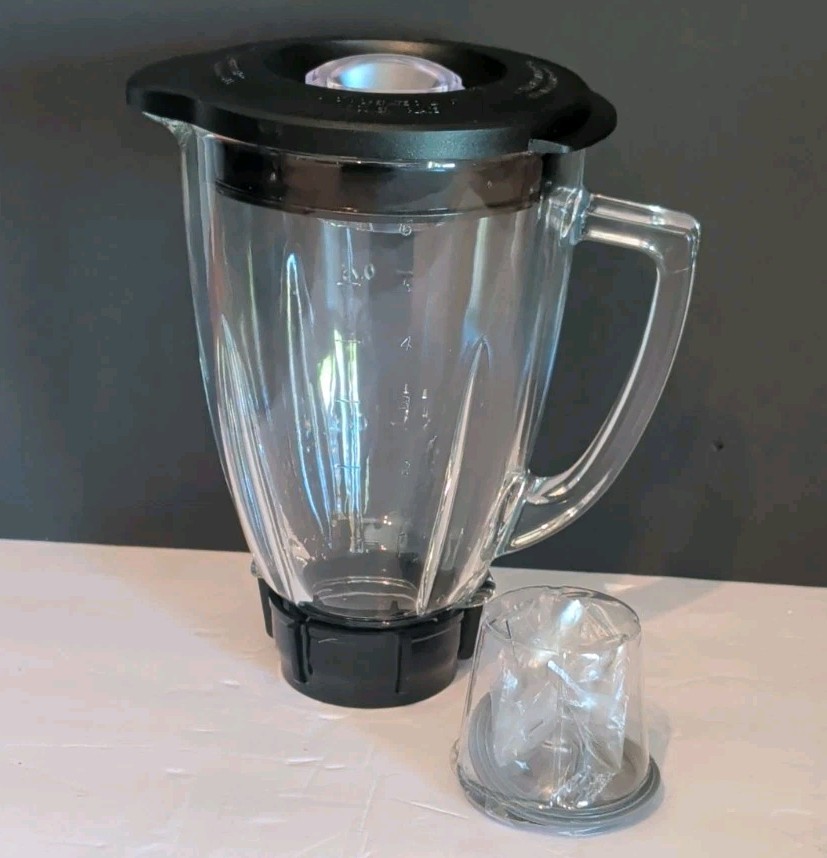 OSTER 6 Cup Round Blender Glass Jar With Lid Osterizer Repla