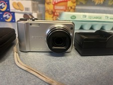 Sony Cyber-shot DSC-H70 16.1MP 10x Optical Zoom Digital Camera Tested And Works