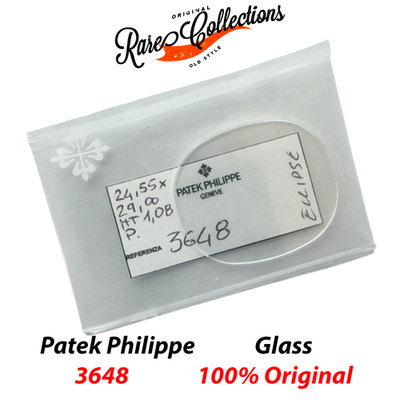 Patek Philippe Vetro 3648 New Blister X1 Piece Glass
