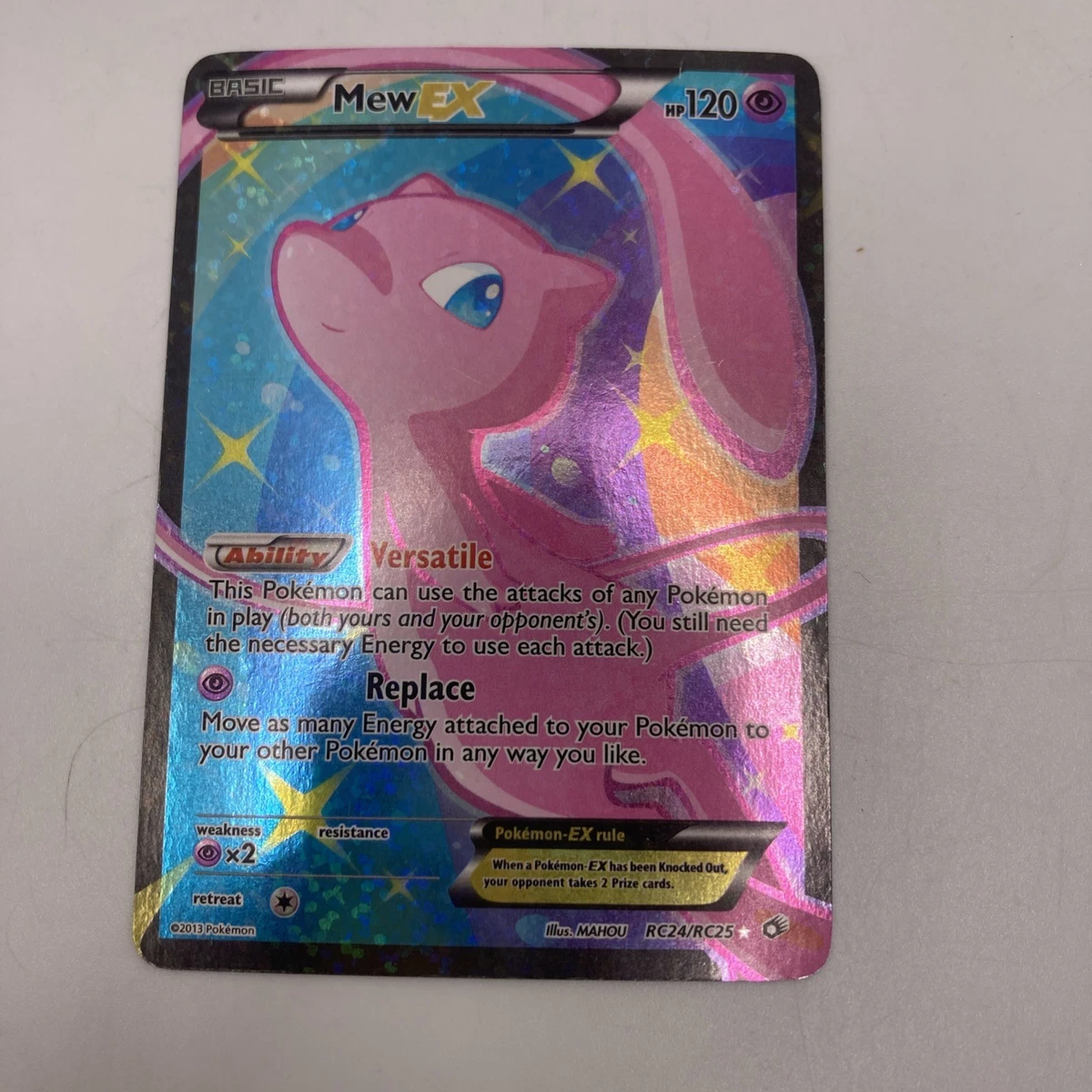 Mew EX (Full Art) RC24/RC25 Legendary Treasures: Radiant