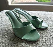 Steve Madden Women s Green Patent Leather Ope...