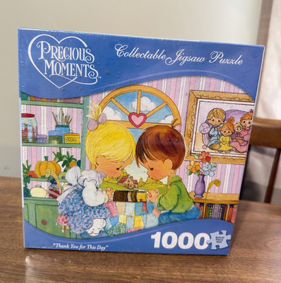 TDC Games Precious Moments ''Thank You for This Day'' 1000pc Puzzle #7851